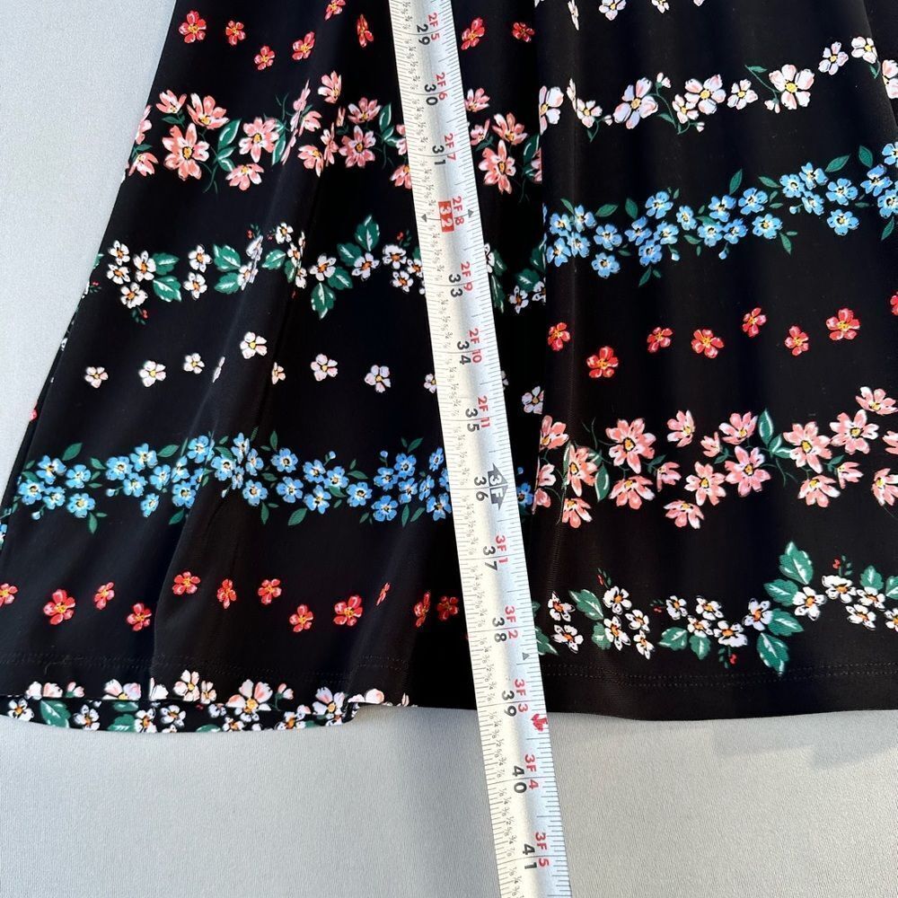 🎉5 for $45🎉 Roz & Ali floral dress size L - Picture 5 of 8